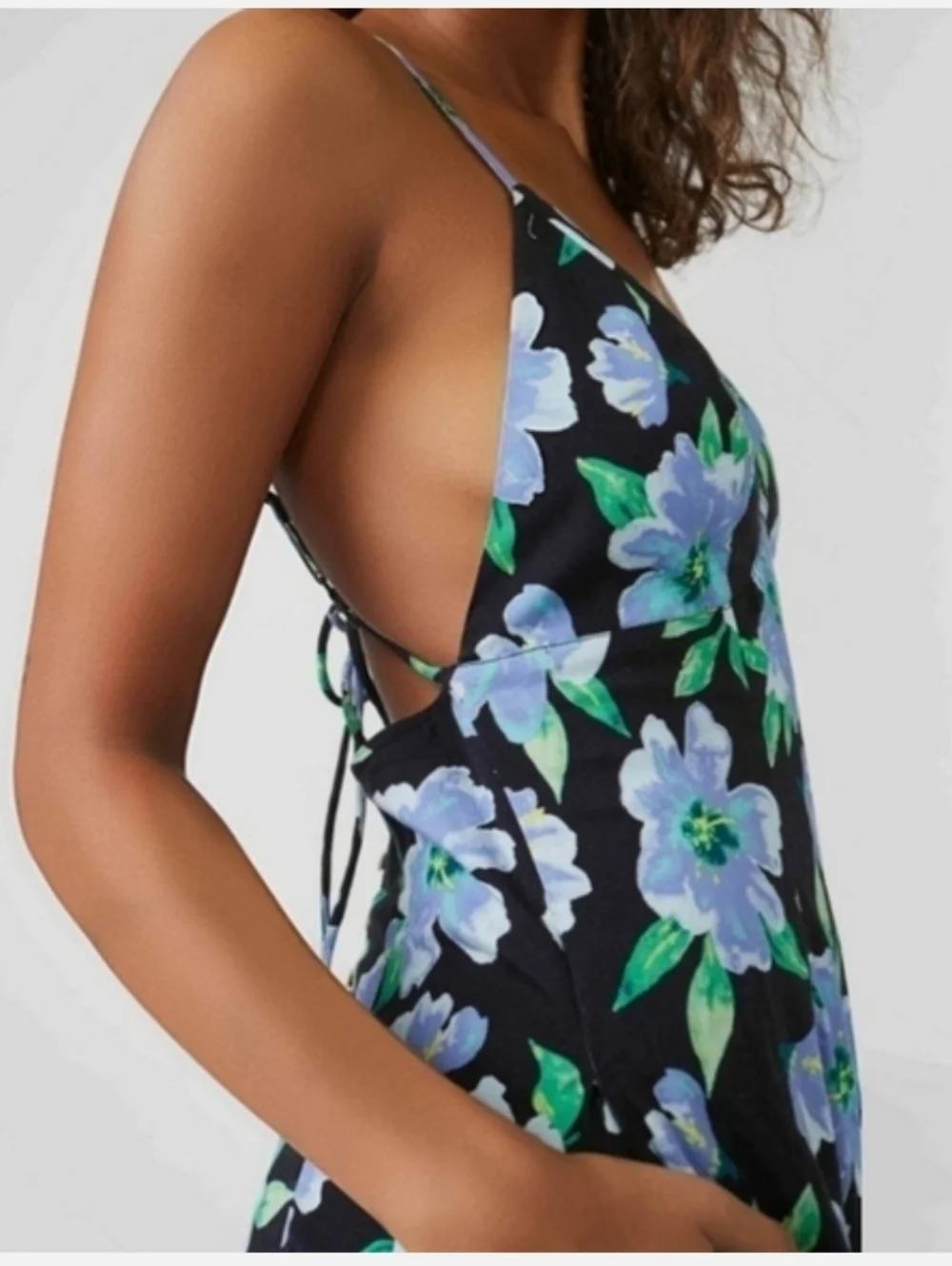 Free People Finer Things Midi Dress M